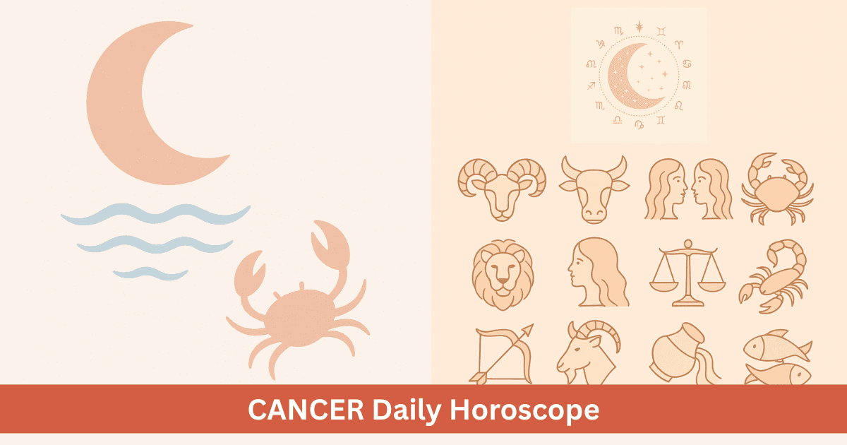Cancer Daily Horoscope for October 31, 2025