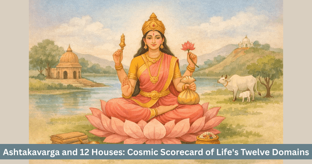 Ashtakavarga and the 12 Houses: Life's Cosmic Scorecard