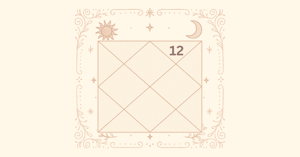 बारहवाँ भाव: व्यय, मोक्ष और अंतरात्मा का विश्लेषण