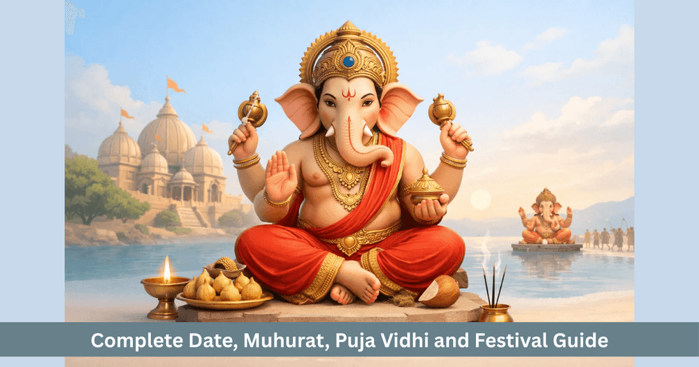 Ganesh Chaturthi 2026: Date, Muhurat and Puja Vidhi