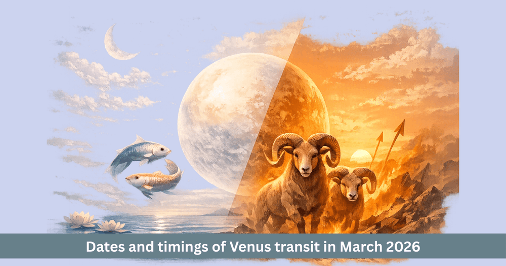 March 2026 Venus Transit: Changes in Love and Comfort