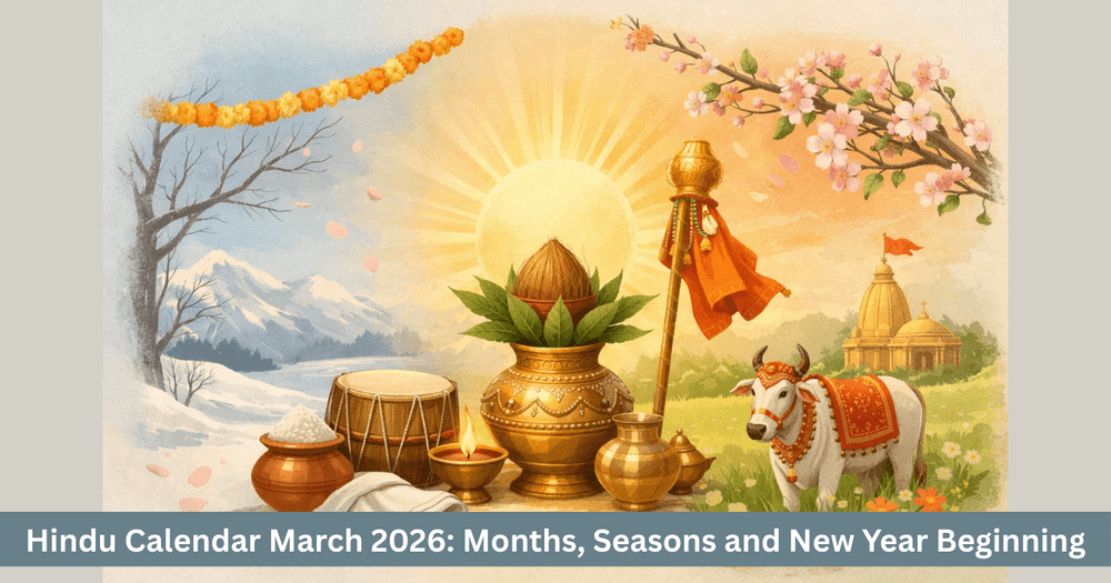 Hindu Calendar March 2026 Dates and New Year