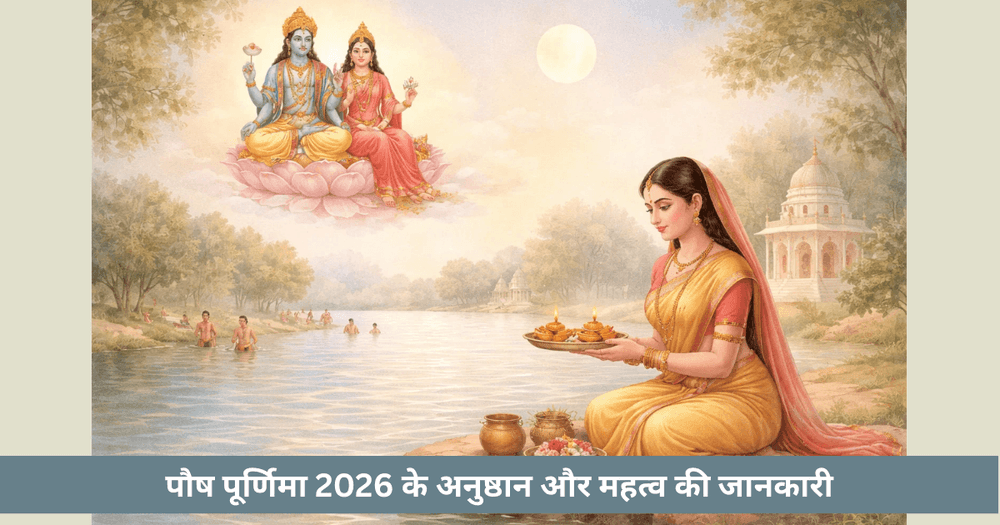 पौष पूर्णिमा 2026: तिथि, व्रत, स्नान दान और चंद्र दोष उपाय