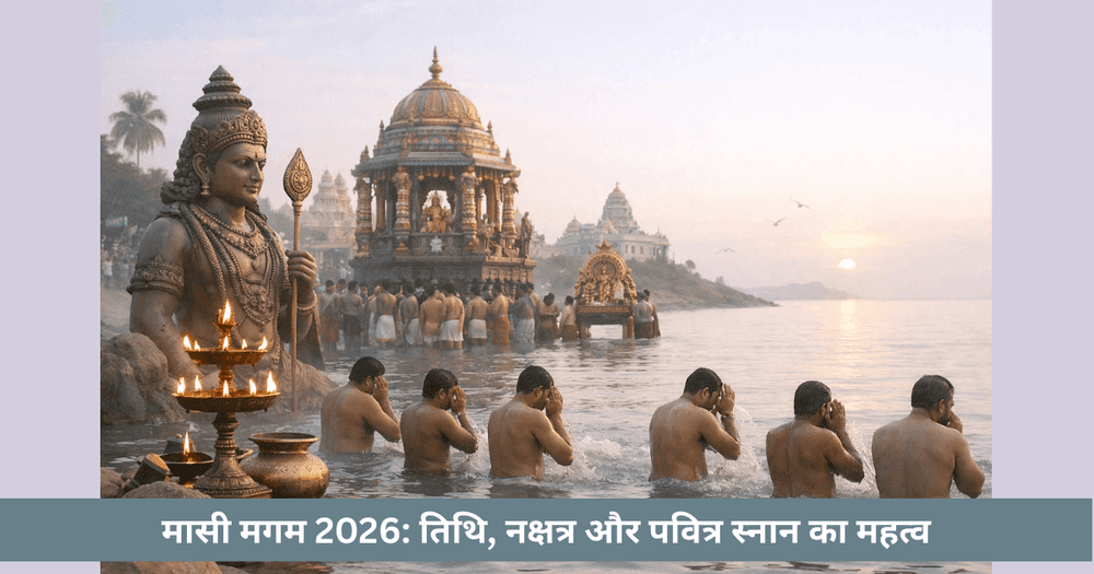 मासि मगम 2026 तिथि और मगम नक्षत्र समय