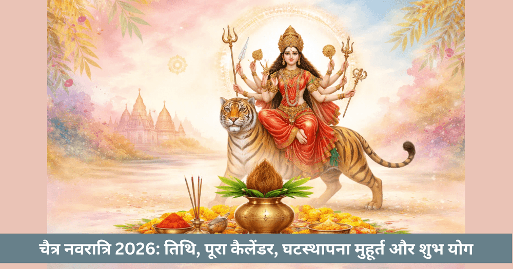 चैत्र नवरात्रि 2026: तिथि और घटस्थापना मुहूर्त