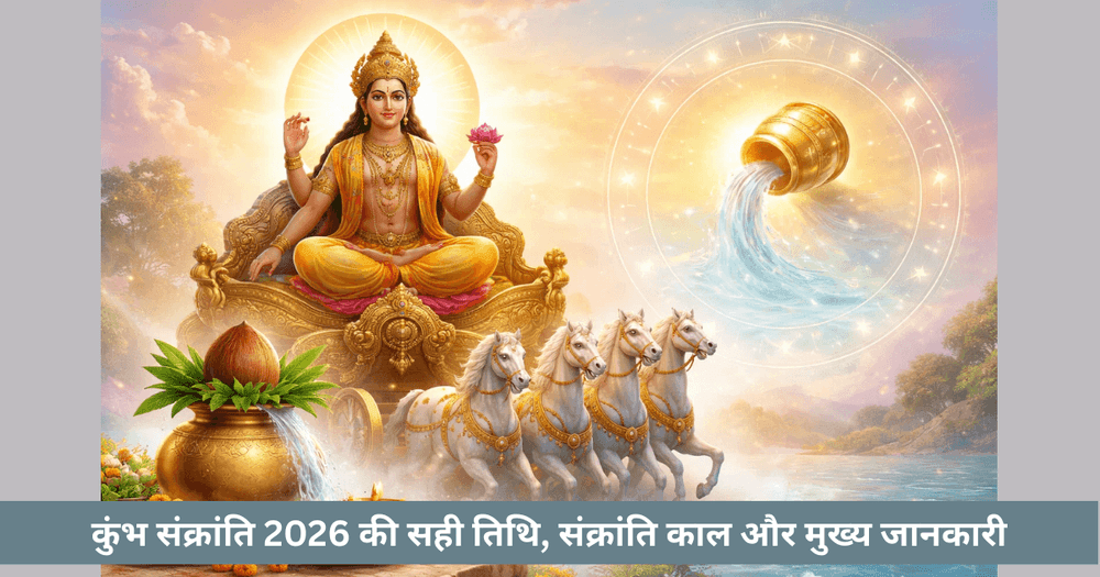 कुंभ संक्रांति 2026: तिथि, संक्रांति समय और पुण्यकाल