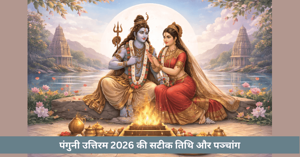 पंगुनी उतिरम 2026: मुहूर्त और वैवाहिक आशीर्वाद