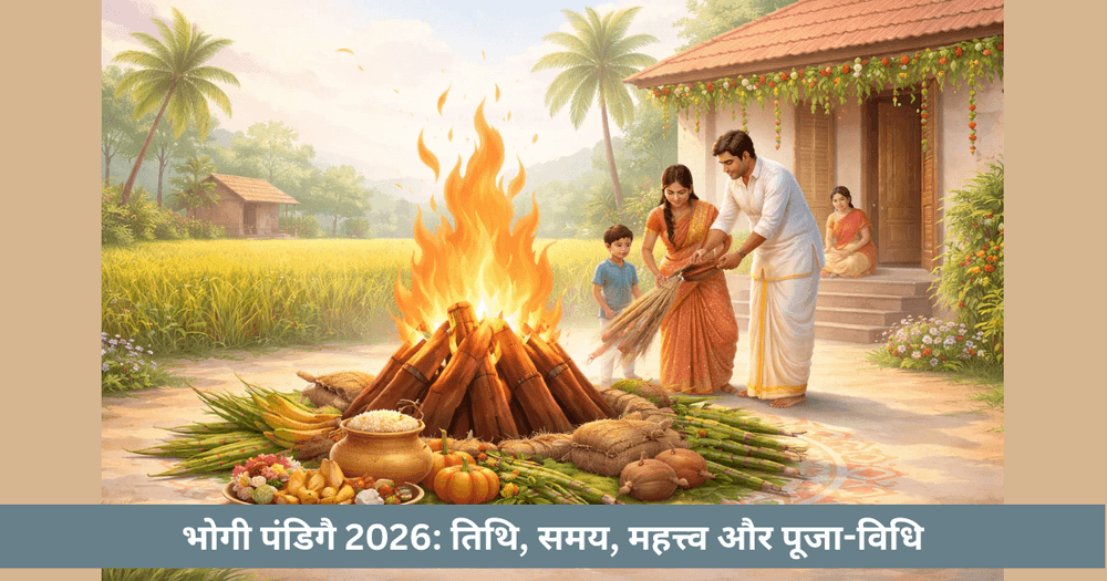 भोगी पंडिगई 2026: तिथि, समय और उत्सव महत्व