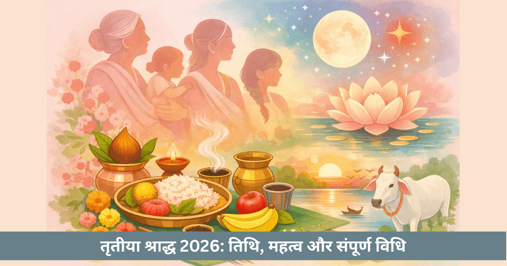 तृतीया श्राद्ध 2026: पूजा और महत्व