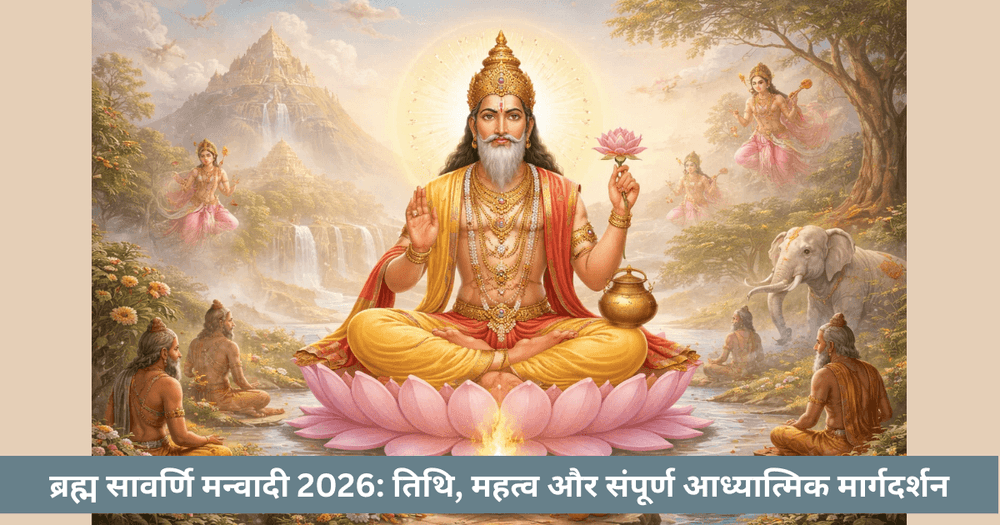 ब्रह्म सवर्णि मन्वादी 2026 तिथि और महत्व