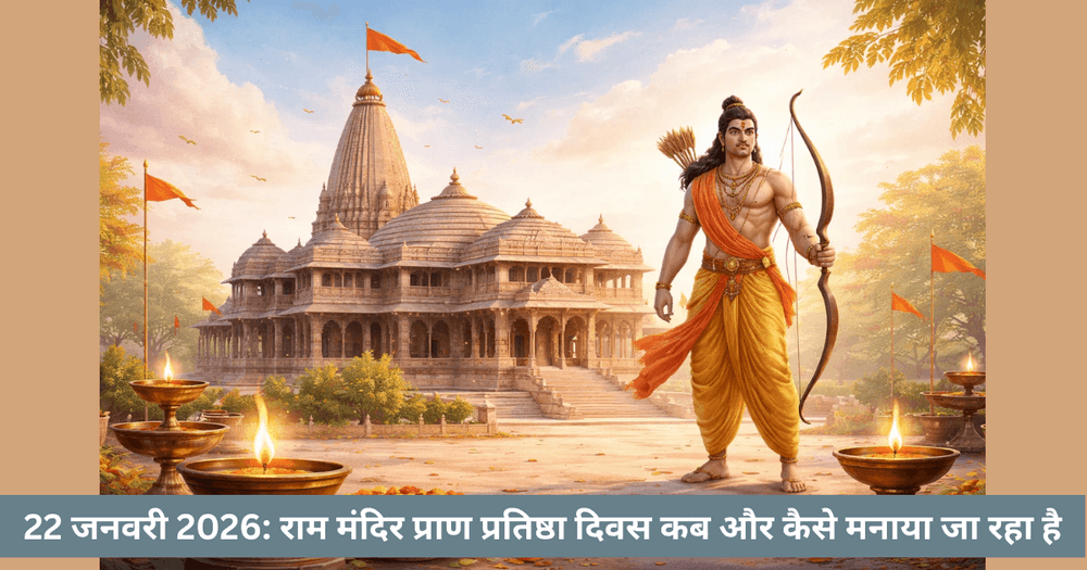 राम मंदिर प्राण प्रतिष्ठा दिवस 2026 तारीख और महत्व