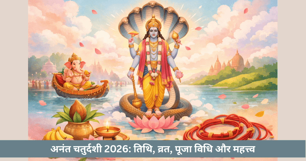 अनंत चतुर्दशी 2026: व्रत और पूजा विधि