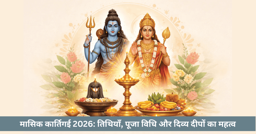 मासिक कार्तिकाई 2026: तिथियां, पूजा और व्रत नियम
