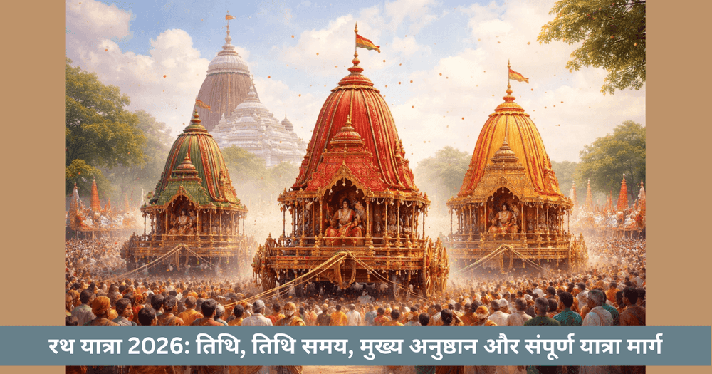 रथ यात्रा 2026: तिथि, समय और पूजा