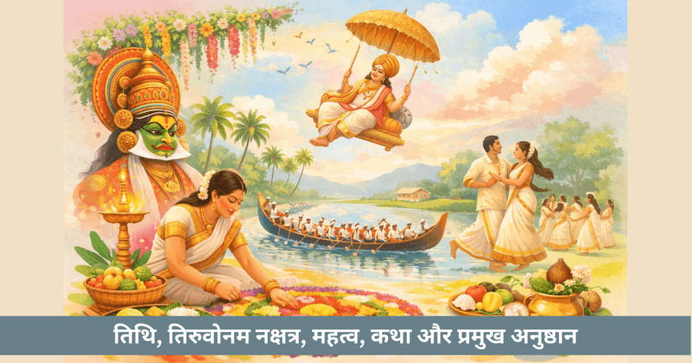 ओणम 2026: तिथि, महत्व और अनुष्ठान