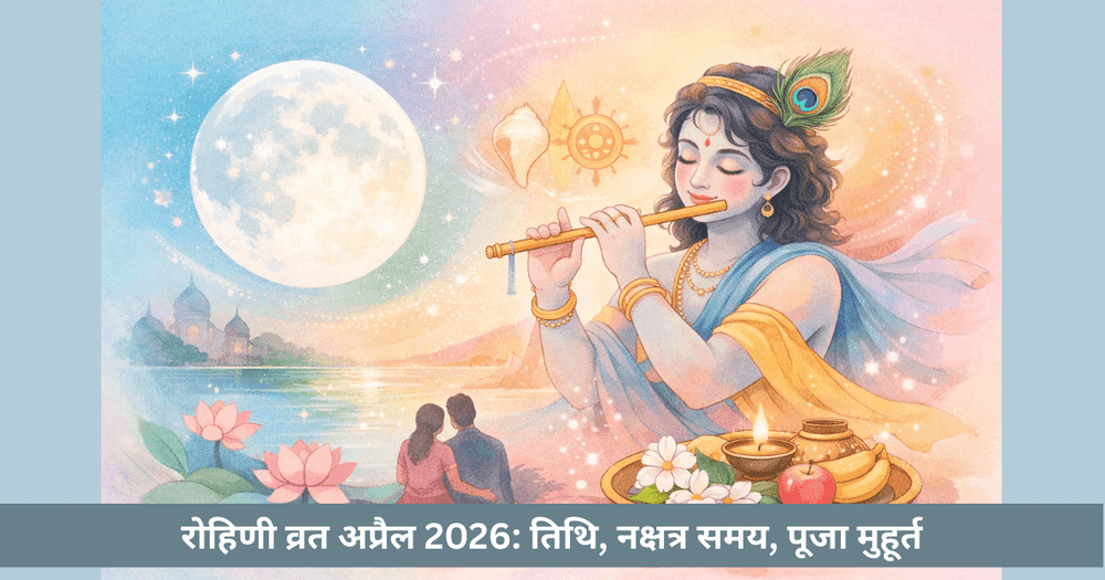 रोहिणी व्रत अप्रैल 2026: तिथि, पूजा मुहूर्त और महत्व