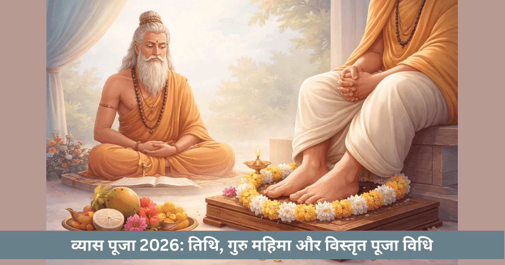 व्यास पूजा 2026: गुरु और वेद व्यास
