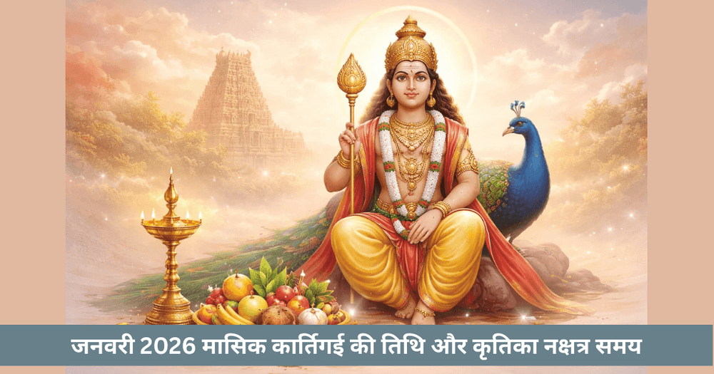 मासिक कार्तिगई व्रत 2026: तारीख और कृत्तिका नक्षत्र