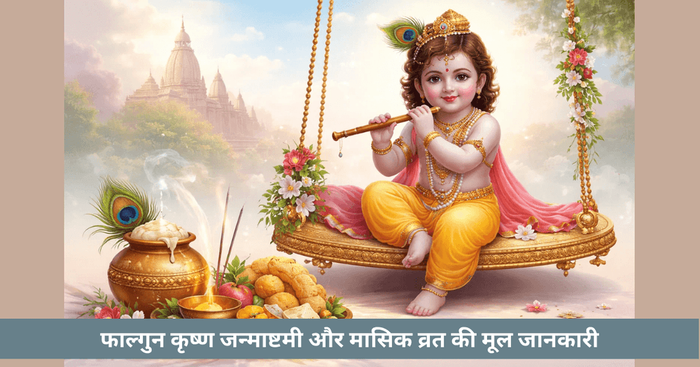 कृष्ण जन्माष्टमी 2026: तिथि, मासिक व्रत और पूजा समय