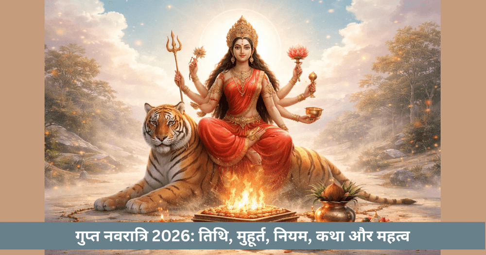 गुप्त नवरात्रि 2026: व्रत, कथा और महत्व