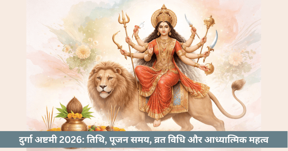 दुर्गा अष्टमी 2026: तिथि, अष्टमी तिथि और शुभ मुहूर्त