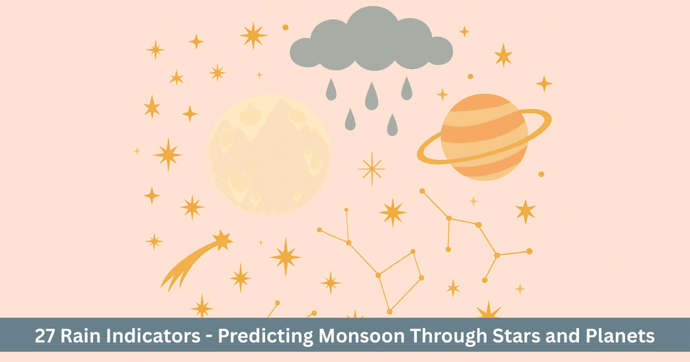 27 Rain Indicators and Varahamihira’s System - Traditional Monsoon Forecasting