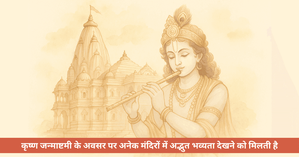 कृष्ण जन्माष्टमी मंदिर उत्सव
