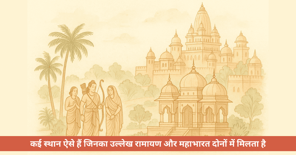 रामायण और महाभारत के साझा स्थल