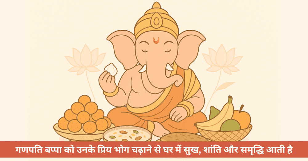 गणपति के प्रिय भोग: गणेश चतुर्थी 2025 पर क्या चढ़ाएं?