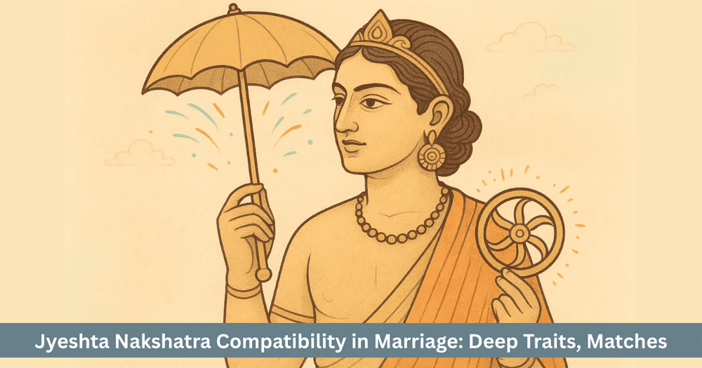 Marriage Compatibility: Jyeshta Nakshatra - Traits, Top Matches, Remedies