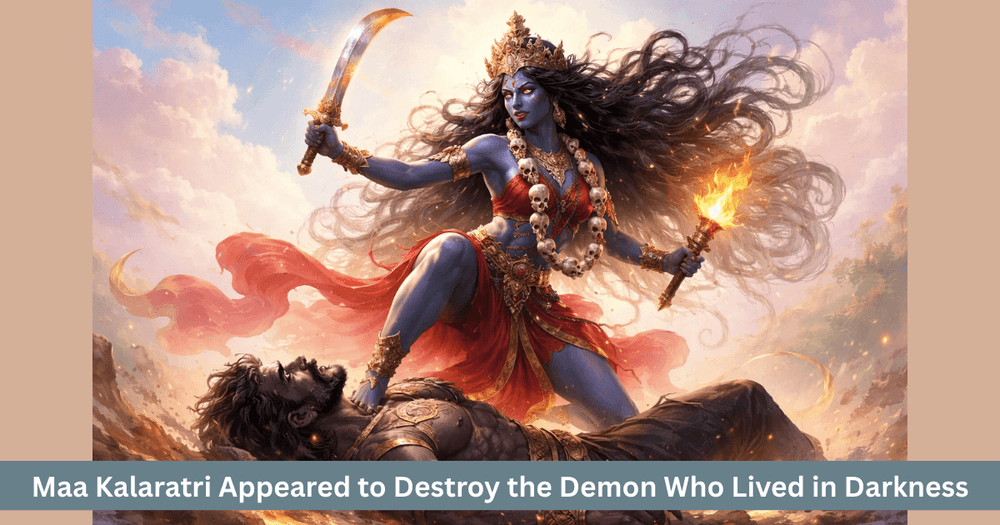 Maa Kalaratri Story: Destruction of Fear and Negativity