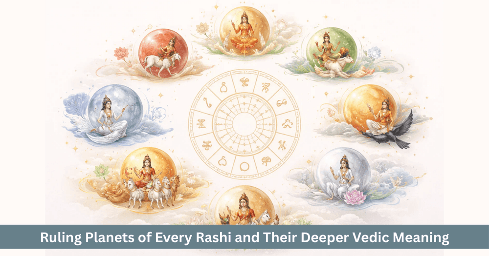 Ruling Planets of Every Rashi and Their Influence