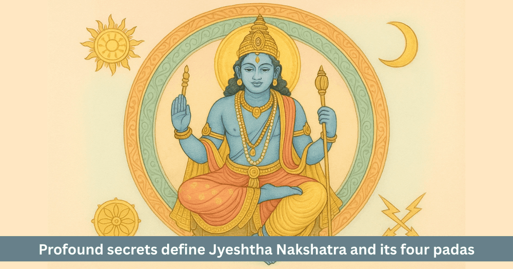 Jyeshtha Nakshatra: Discourse, Nature, Pada Secrets & Life Essence