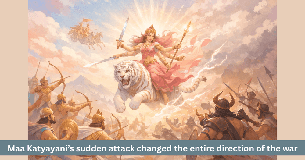 Maa Katyayani’s Sudden Strike and the Transformation of War