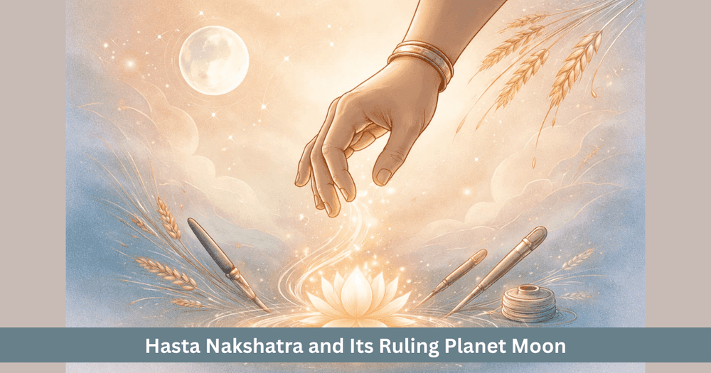 Hasta Nakshatra Ruling Planet Moon – Meaning and Influence