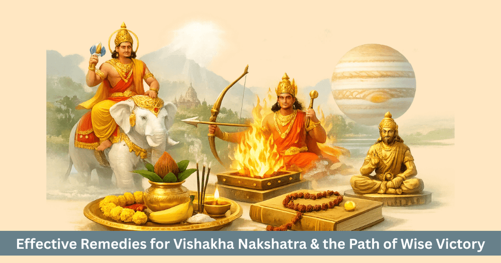 Vishakha Nakshatra: Jupiter and Deity Remedies