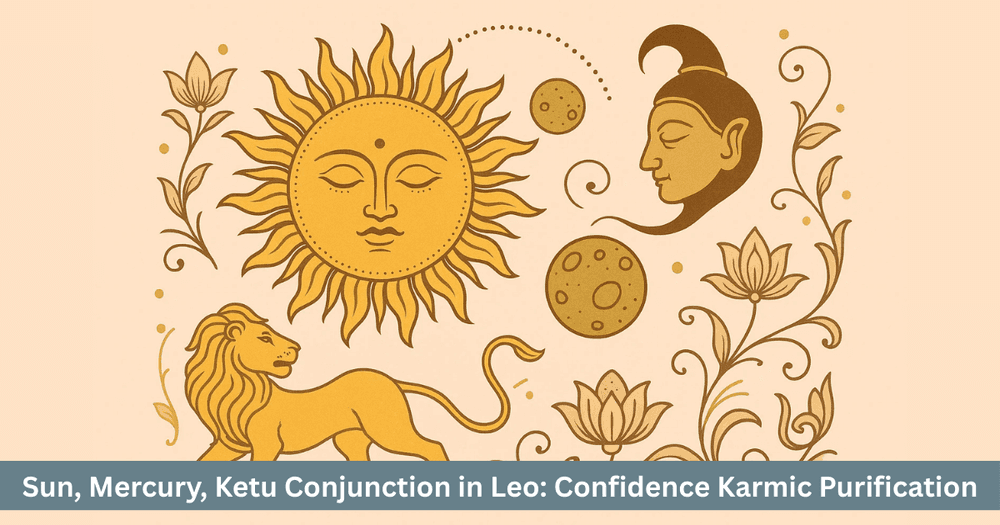 Budh Aditya Yoga 2025: Sun Mercury Ketu in Leo. Ego Purification and Karmic Awakening.