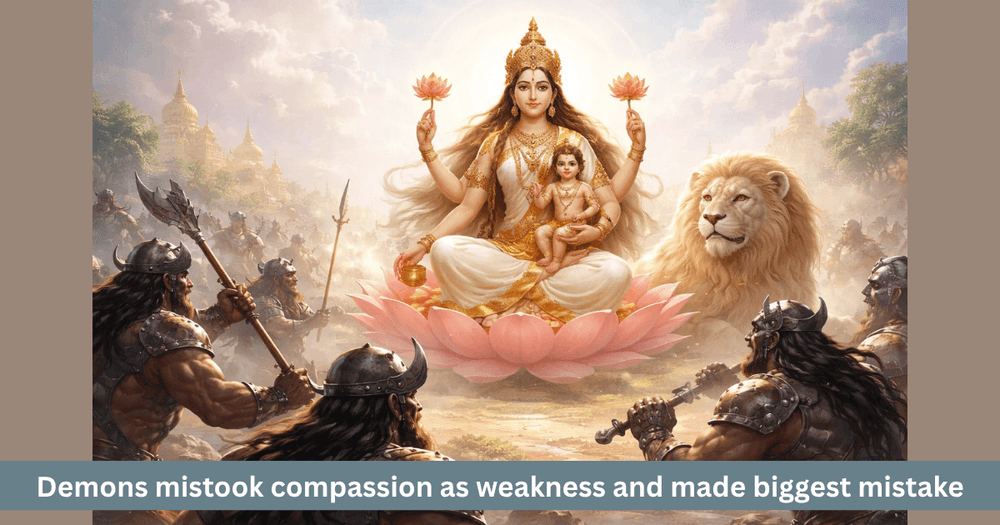 Maa Skandamata’s Compassion and the Demons’ Mistake