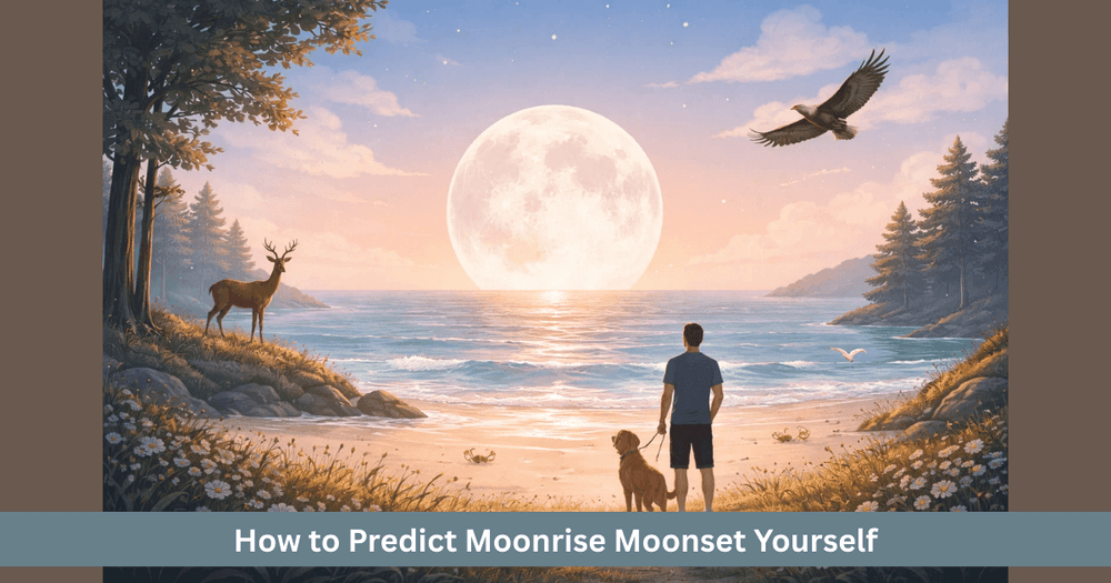 Moonrise Moonset Importance Causes Effects