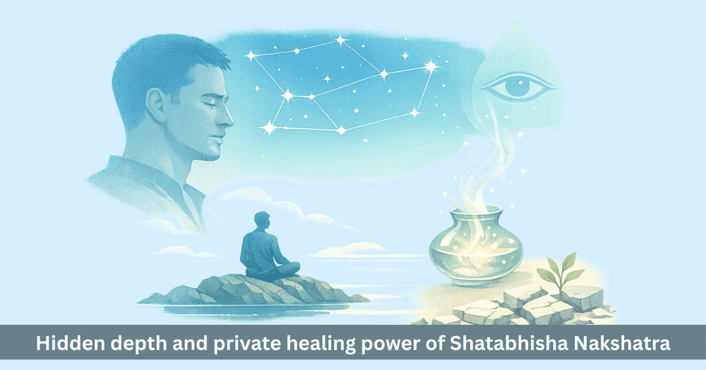 Shatabhisha Nakshatra: Depth and Private Healing Traits