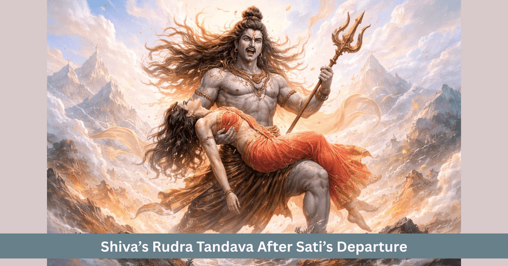 Shiva’s Rudra Tandava – The Supreme Power After Sati’s Departure