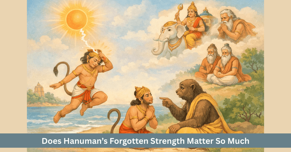 The Story Of Hanuman’s Forgotten Powers