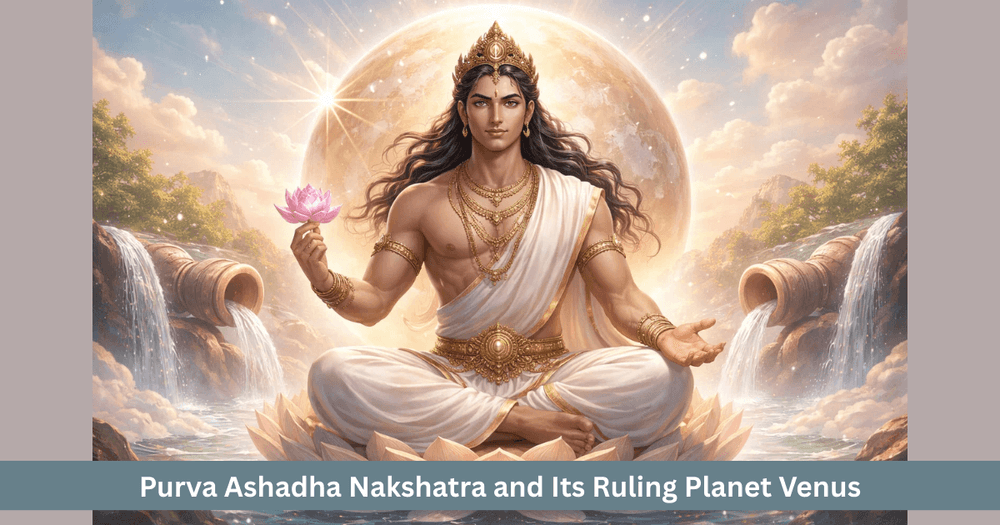 Purva Ashadha Nakshatra Ruling Planet Venus – Meaning and Influence