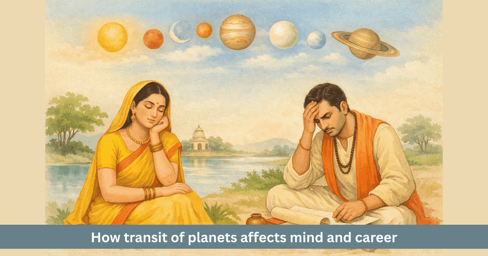 Transit effects and practical remedies in Vedic astrology