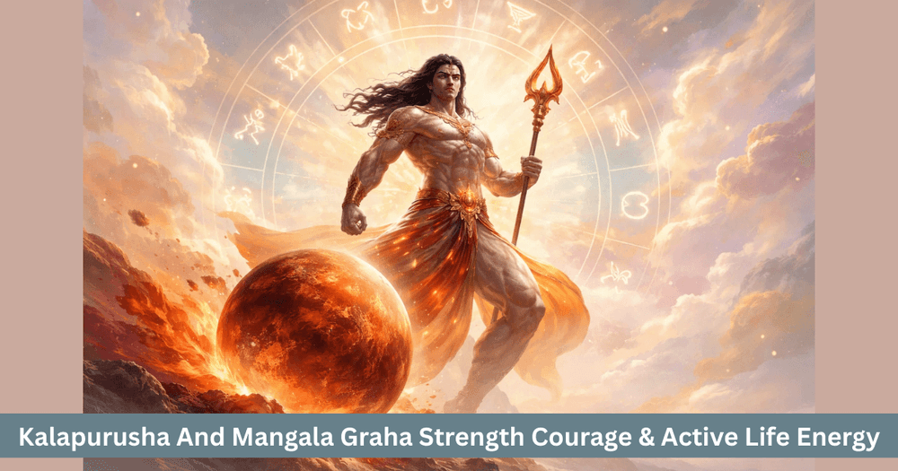 Kalapurusha and Mangala Graha: Strength and Courage