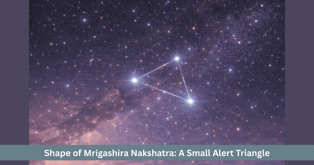 Mrigashira Nakshatra Sky Shape: Spot the Triangle at Taurus Gemini Junction