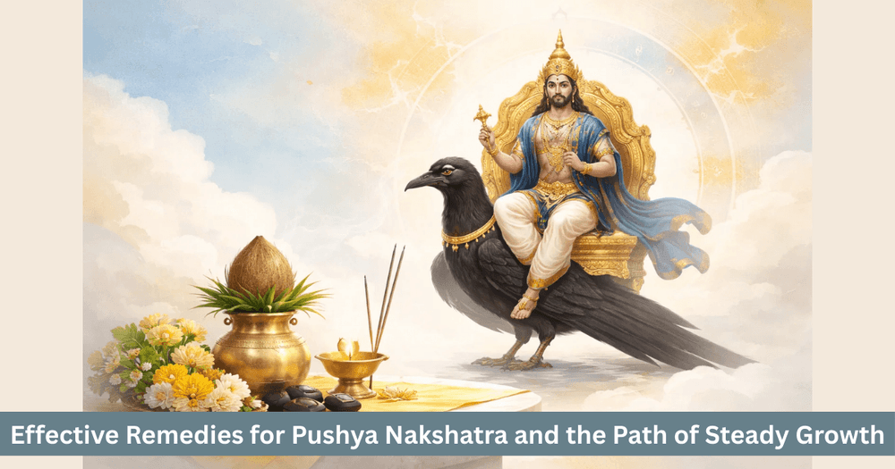 Pushya Nakshatra: Remedies, Worship, and Life Stability