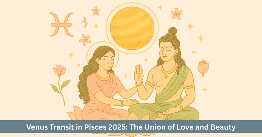 Venus Transit in Pisces 2025  Zodiac-Wise Effects and Remedies