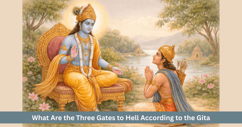 The Three Gates to Hell in Bhagavad Gita