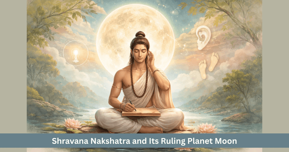 Shravana Nakshatra Ruling Planet Moon – Meaning and Influence